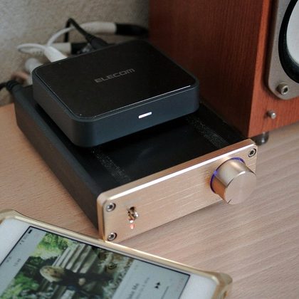 Bluetooth-Audioempfänger mit Netzteil