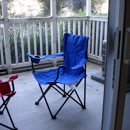 Camping-Faltstuhl mit Tragetasche