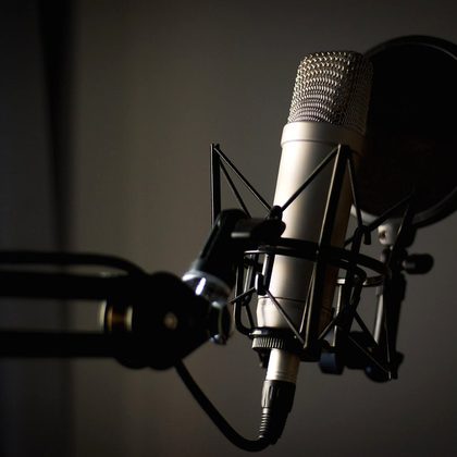 Mikrofon-Popfilter mit Spinne