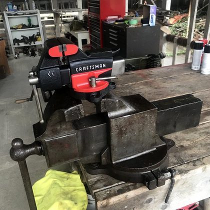 Werkstatt-Schraubstock