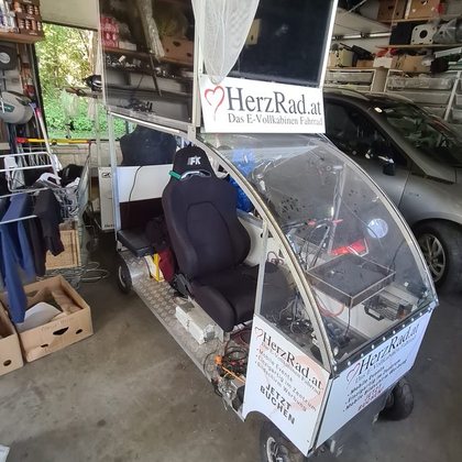 HerzRad – mobiles Werbe- und Eventfahrzeug