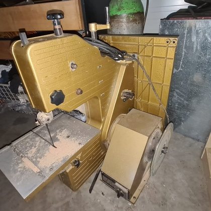 Kombinationsmaschine Bandsäge Tischkreissäge Schleifscheibe